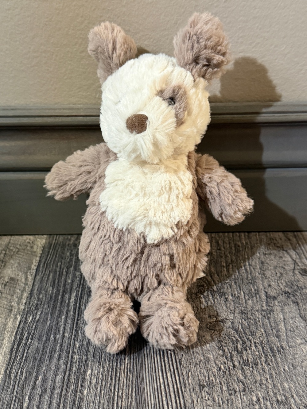 Mary Meyer Putty Nursery Puttling Puppy Dog Plush Stuffed Animal Tan Cream